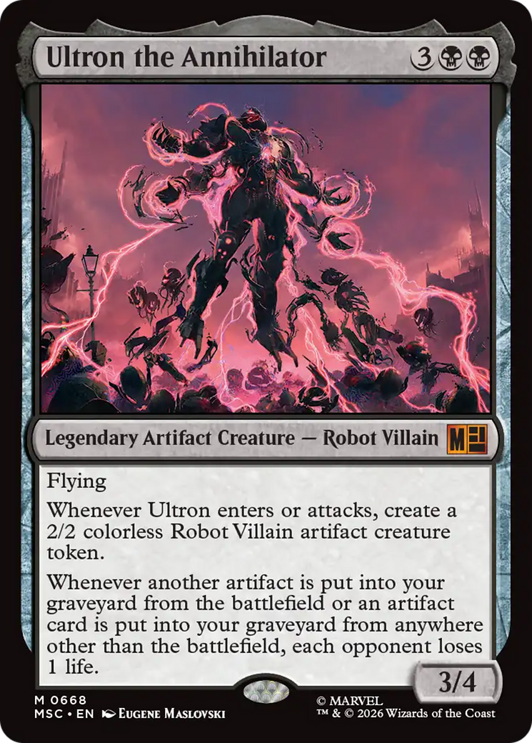 Ultron the Annihilator [Marvel Super Heroes Commander] | Gear Gaming Fayetteville