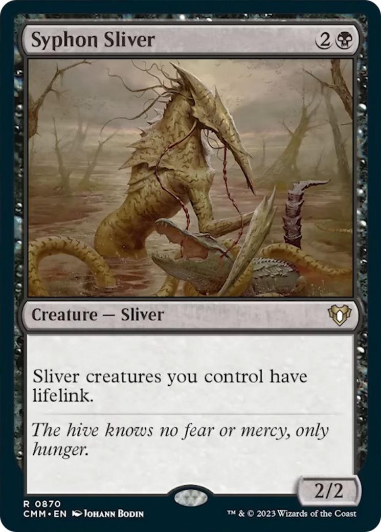 Syphon Sliver [Commander Masters] | Gear Gaming Fayetteville