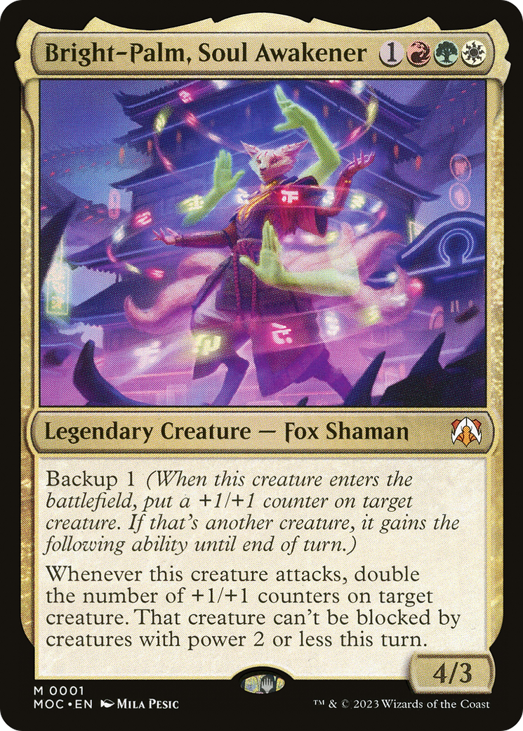 Bright-Palm, Soul Awakener [March of the Machine Commander] | Gear Gaming Fayetteville