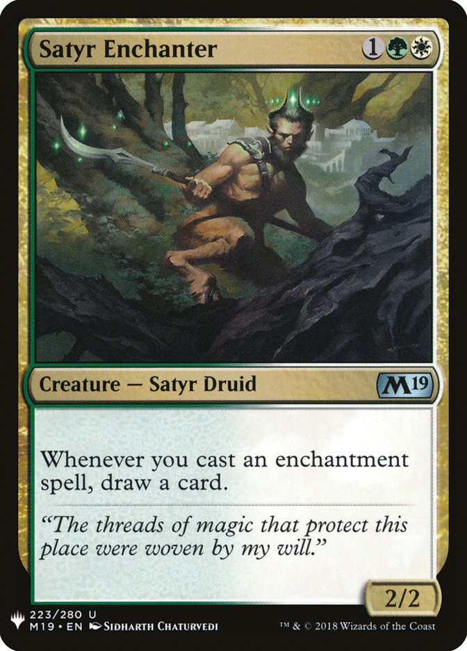 Satyr Enchanter [Mystery Booster] | Gear Gaming Fayetteville