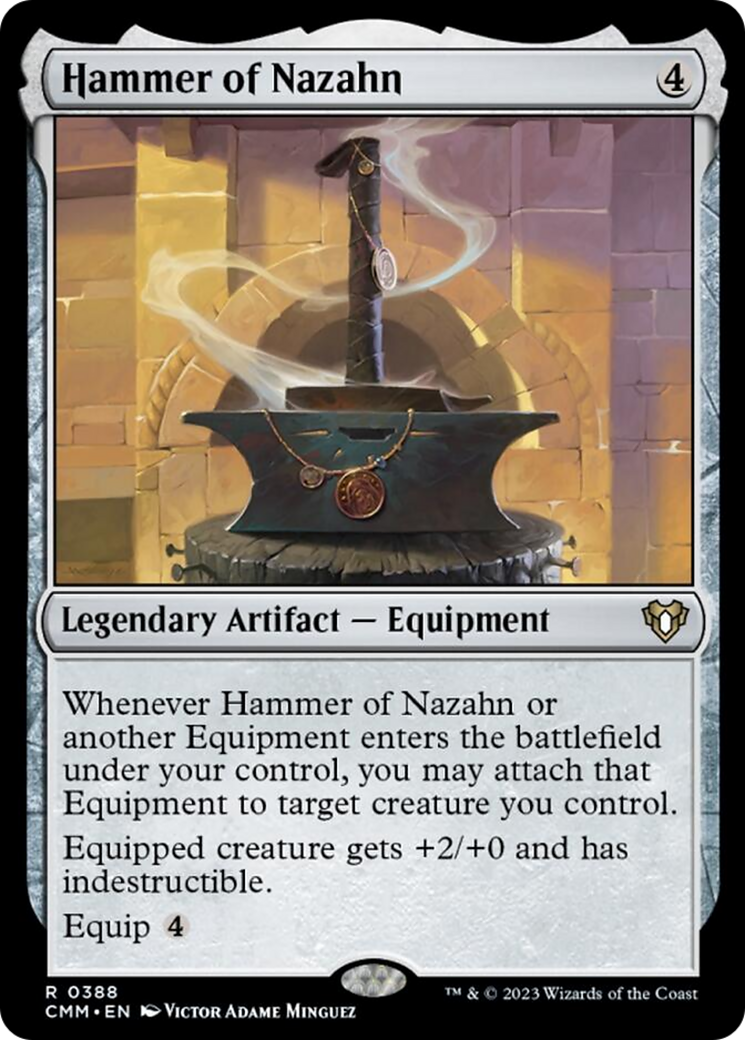 Hammer of Nazahn [Commander Masters] | Gear Gaming Fayetteville