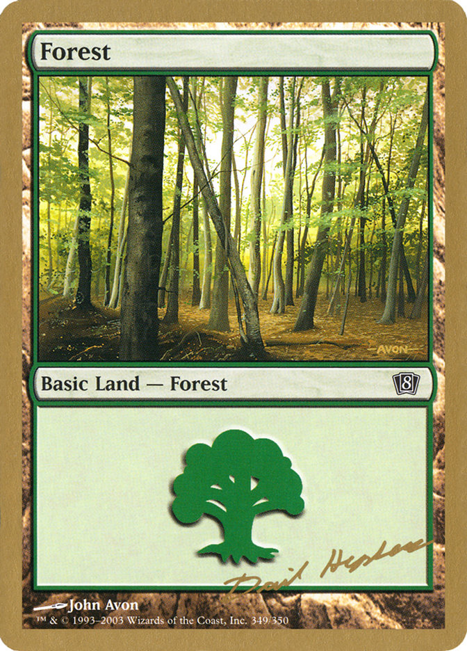 Forest (dh349) (Dave Humpherys) [World Championship Decks 2003] | Gear Gaming Fayetteville