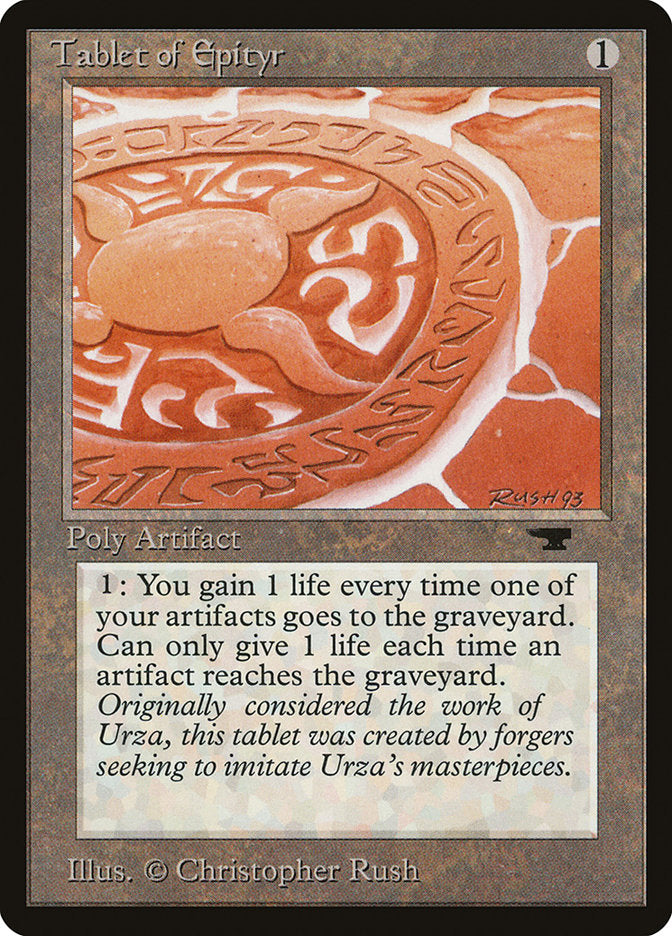 Tablet of Epityr [Antiquities] | Gear Gaming Fayetteville