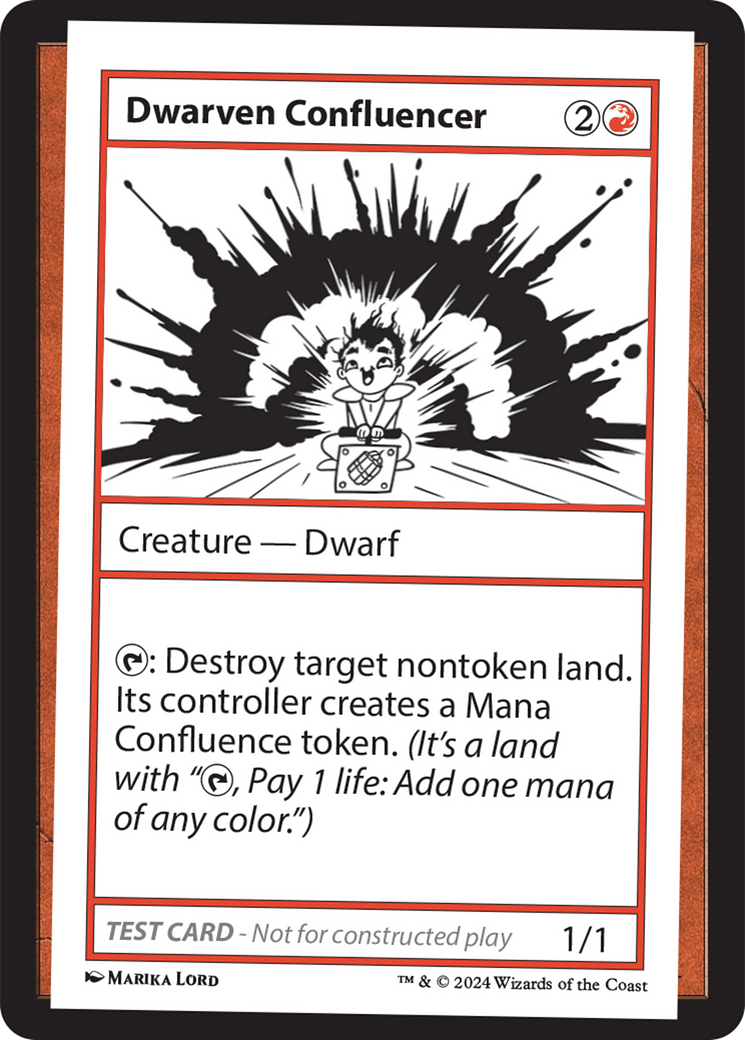 Dwarven Confluencer [Mystery Booster 2 Playtest Cards] | Gear Gaming Fayetteville