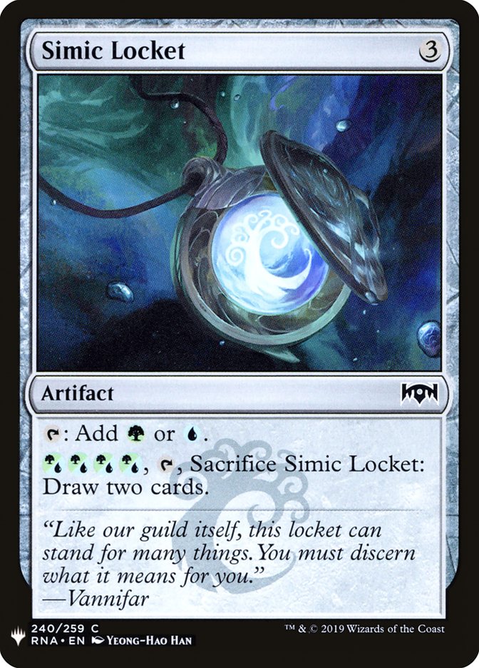 Simic Locket [Mystery Booster] | Gear Gaming Fayetteville