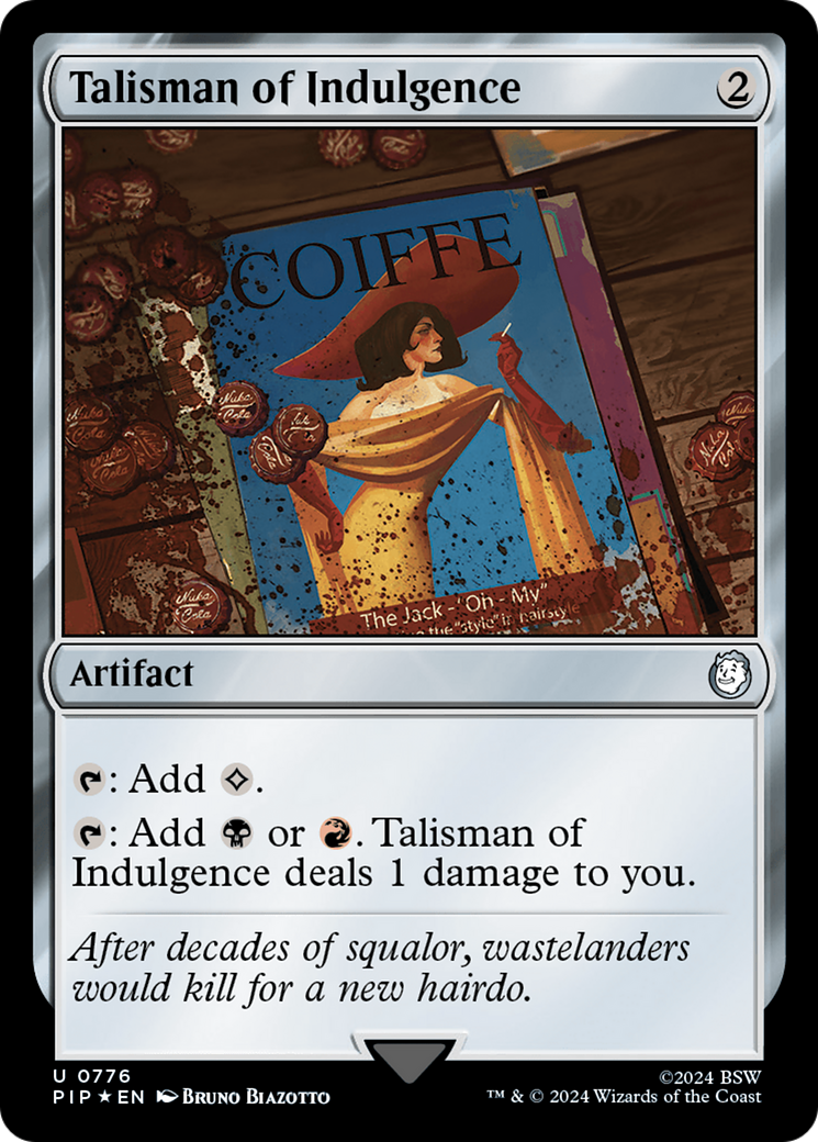 Talisman of Indulgence (Surge Foil) [Fallout] | Gear Gaming Fayetteville