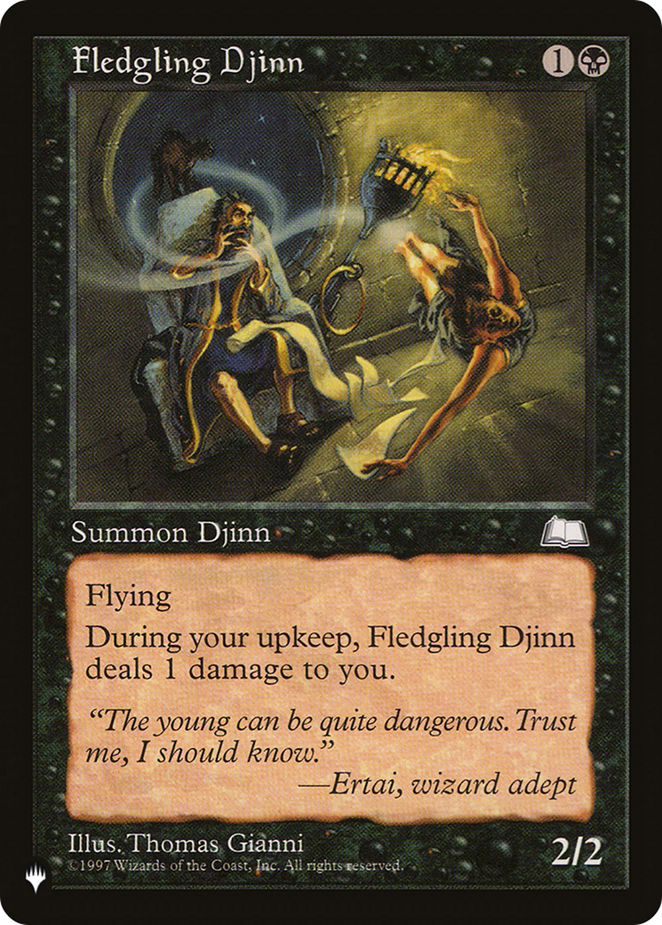 Fledgling Djinn [The List Reprints] | Gear Gaming Fayetteville