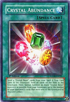 Crystal Abundance [FOTB-EN035] Common | Gear Gaming Fayetteville