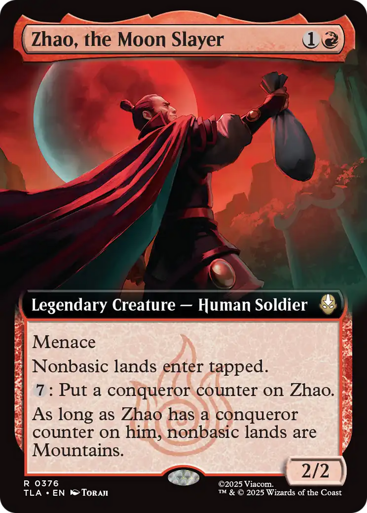 Zhao, the Moon Slayer (Extended Art) [Avatar: The Last Airbender] | Gear Gaming Fayetteville