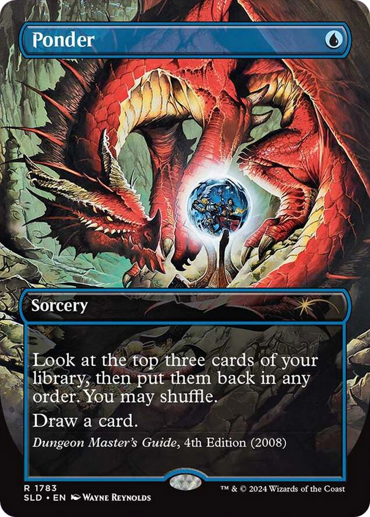 Ponder (1783) (Rainbow Foil) [Secret Lair Drop Series] | Gear Gaming Fayetteville