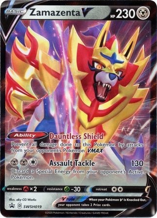 Zamazenta V (SWSH019) [Sword & Shield: Black Star Promos] | Gear Gaming Fayetteville