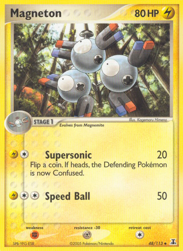 Magneton (48/113) [EX: Delta Species] | Gear Gaming Fayetteville