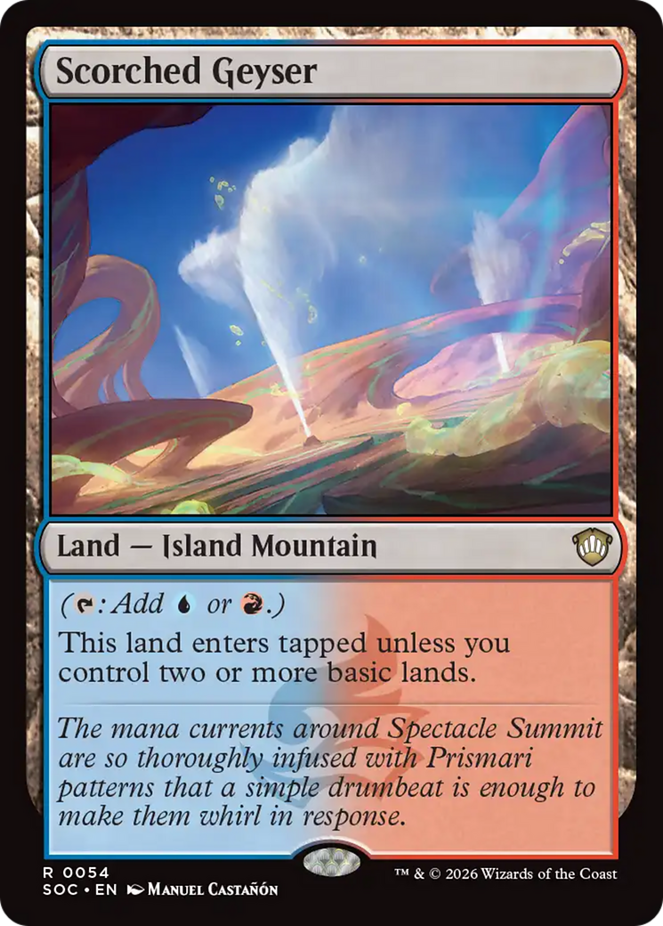 Scorched Geyser [Secrets of Strixhaven Commander] | Gear Gaming Fayetteville