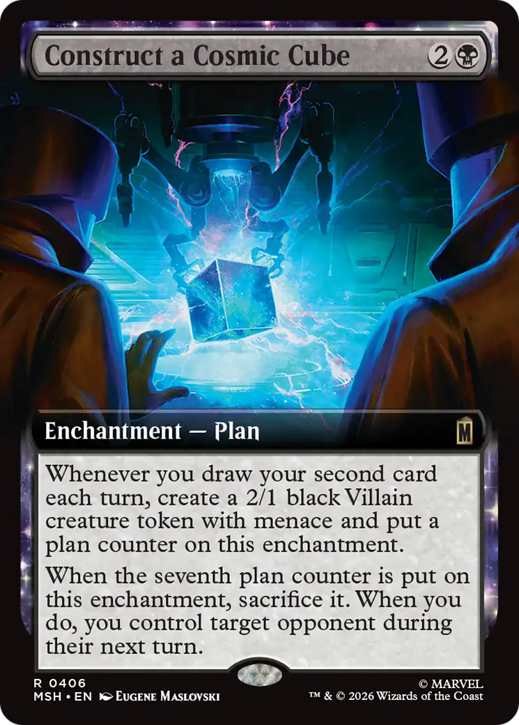 Construct a Cosmic Cube (Extended Art) [Marvel Super Heroes] | Gear Gaming Fayetteville