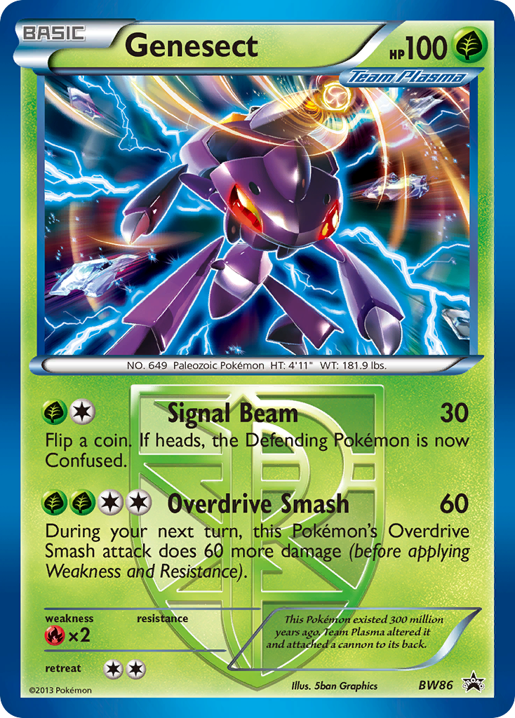 Genesect (BW86) (Team Plasma) [Black & White: Black Star Promos] | Gear Gaming Fayetteville