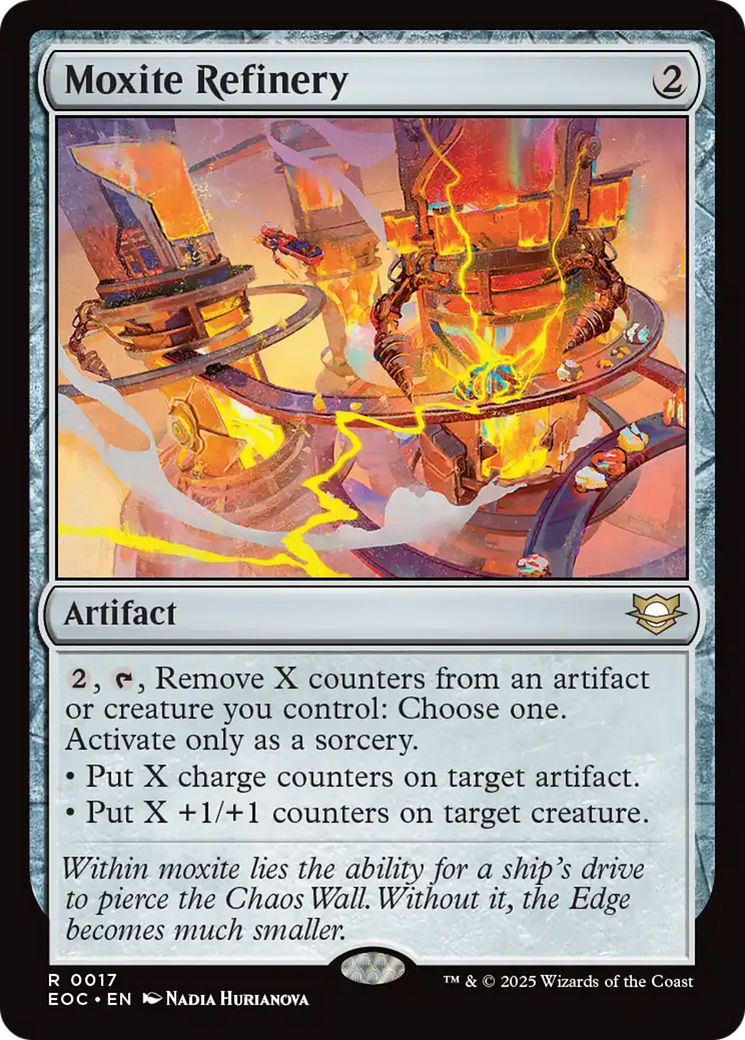 Moxite Refinery [Edge of Eternities Commander] | Gear Gaming Fayetteville