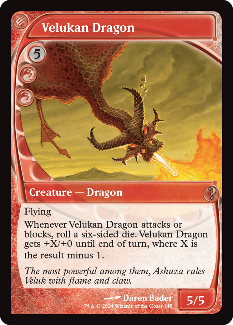 Velukan Dragon (Future Sight) [Mystery Booster 2] | Gear Gaming Fayetteville