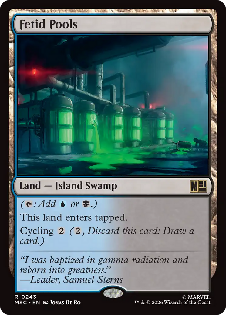 Fetid Pools [Marvel Super Heroes Commander] | Gear Gaming Fayetteville