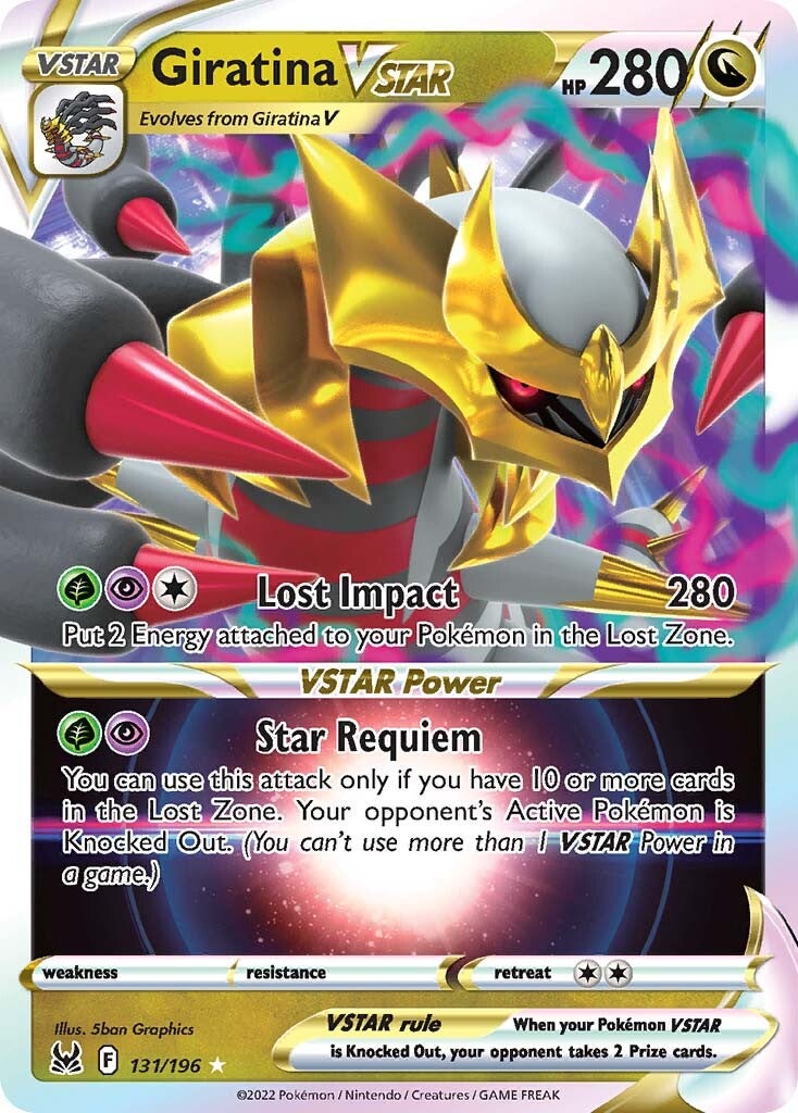 Giratina VSTAR (131/196) (Jumbo Card) [Sword & Shield: Lost Origin] | Gear Gaming Fayetteville