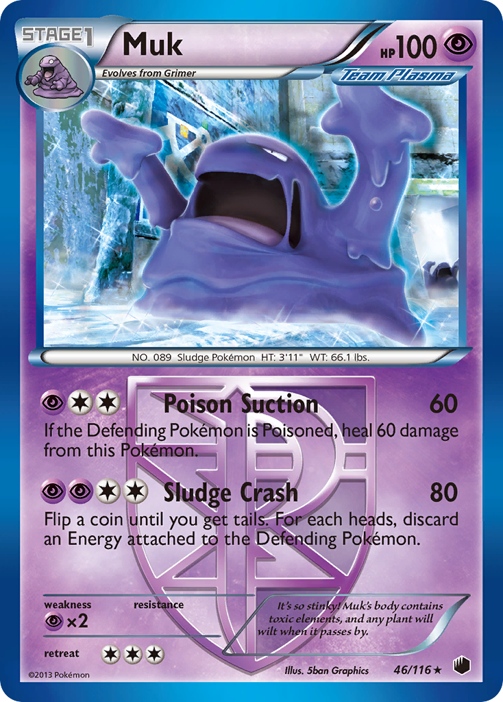 Muk (46/116) [Black & White: Plasma Freeze] | Gear Gaming Fayetteville