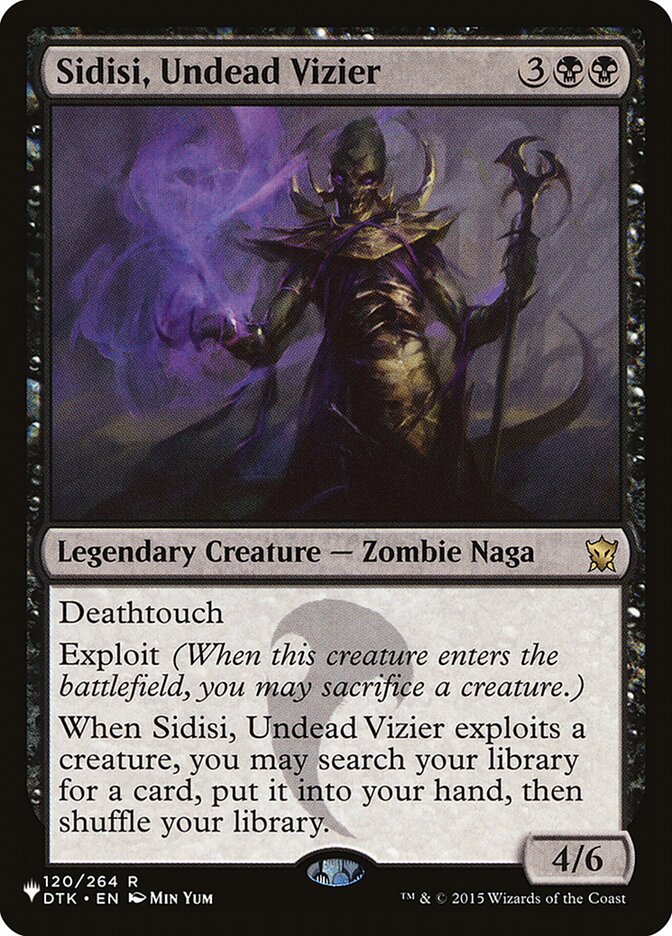 Sidisi, Undead Vizier [The List] | Gear Gaming Fayetteville