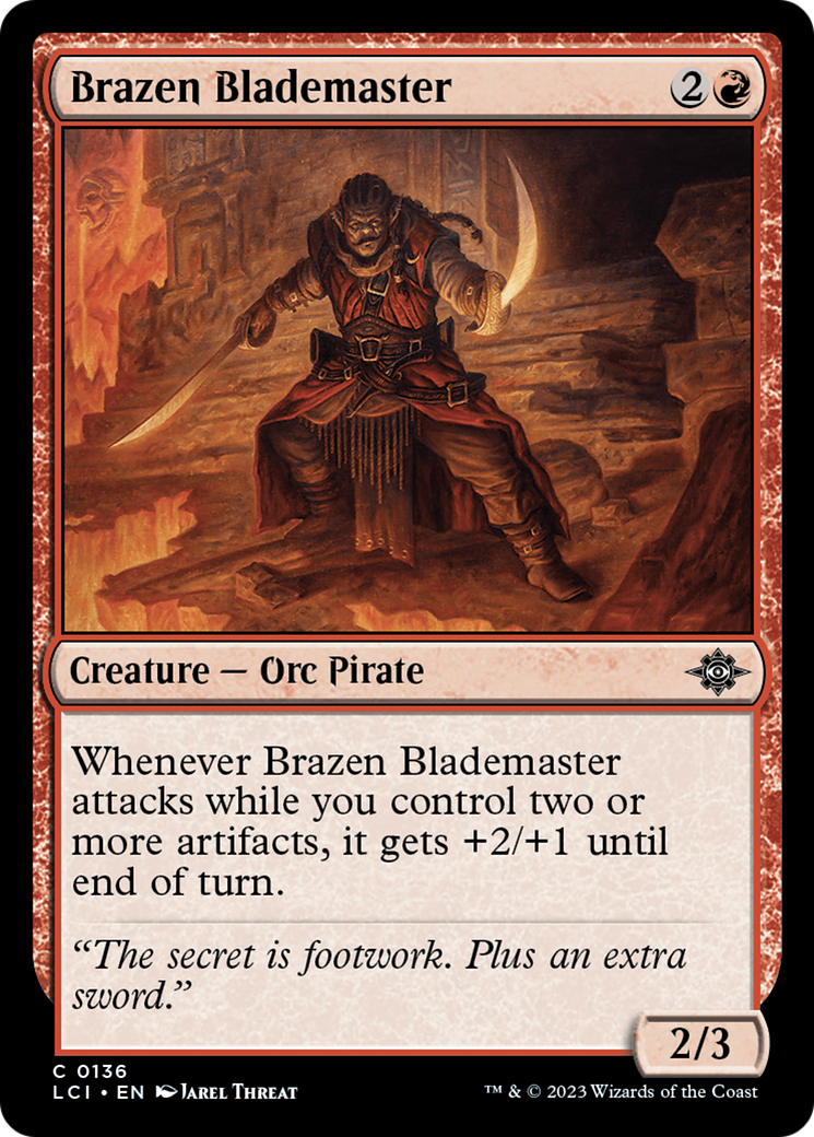 Brazen Blademaster [The Lost Caverns of Ixalan] | Gear Gaming Fayetteville