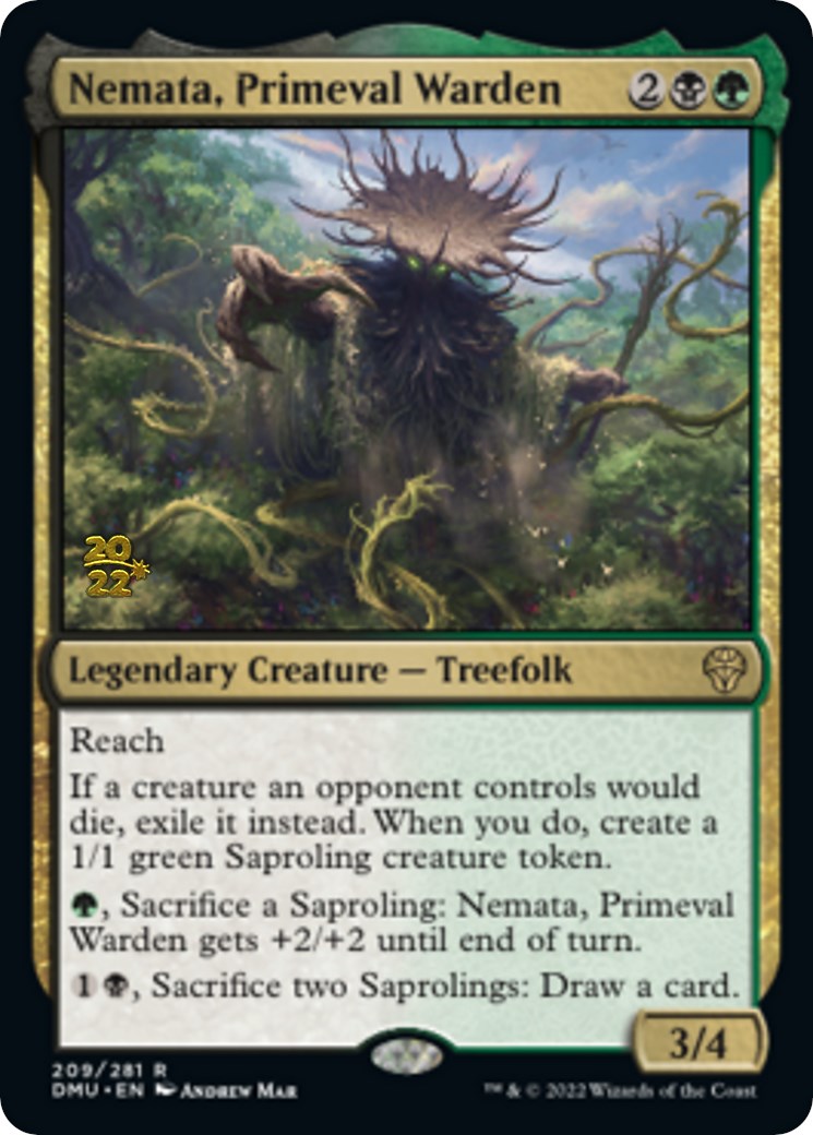 Nemata, Primeval Warden [Dominaria United Prerelease Promos] | Gear Gaming Fayetteville