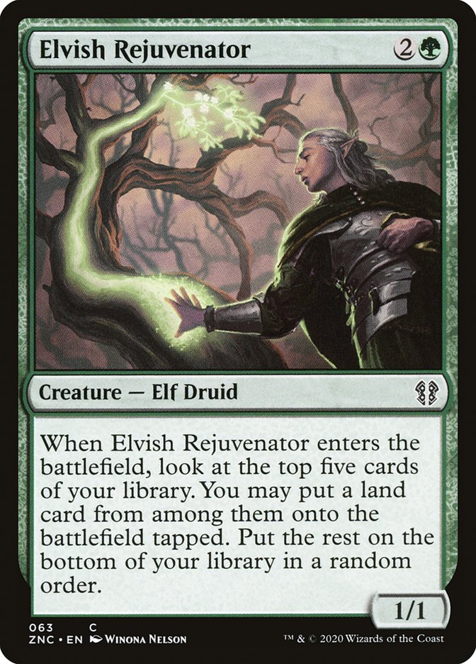 Elvish Rejuvenator [Zendikar Rising Commander] | Gear Gaming Fayetteville