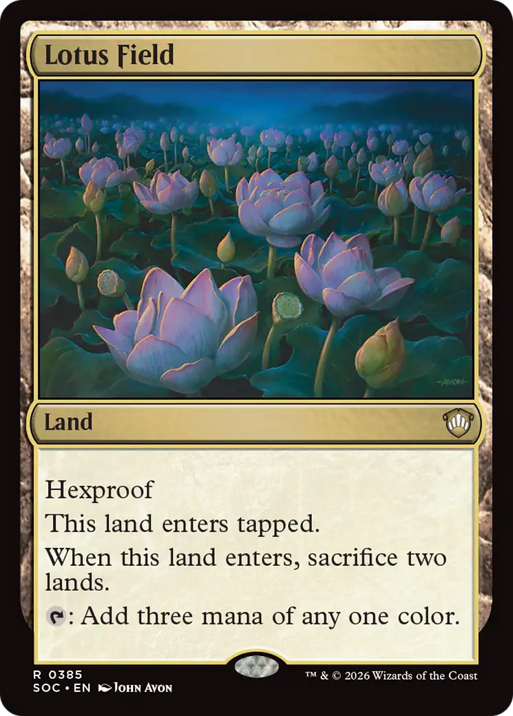 Lotus Field [Secrets of Strixhaven Commander] | Gear Gaming Fayetteville