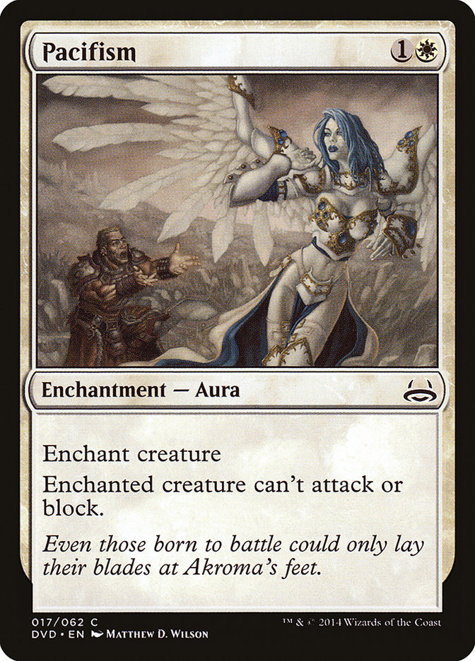 Pacifism (Divine vs. Demonic) [Duel Decks Anthology] | Gear Gaming Fayetteville