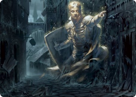 Dennick, Pious Apparition Art Card [Innistrad: Midnight Hunt Art Series] | Gear Gaming Fayetteville