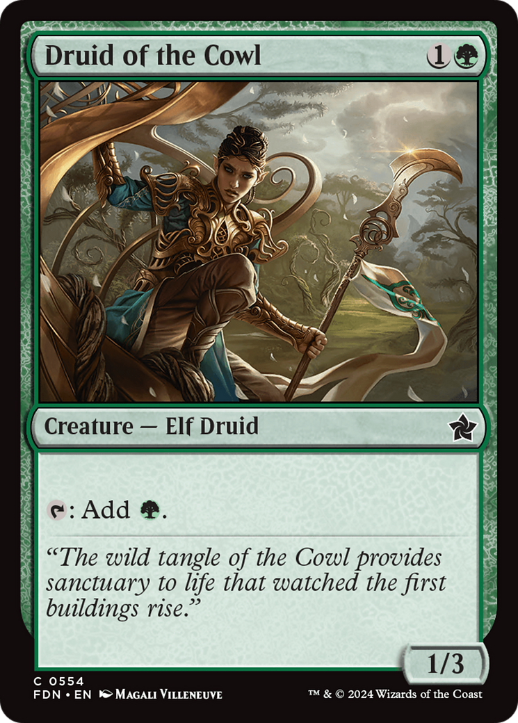 Druid of the Cowl [Foundations] | Gear Gaming Fayetteville