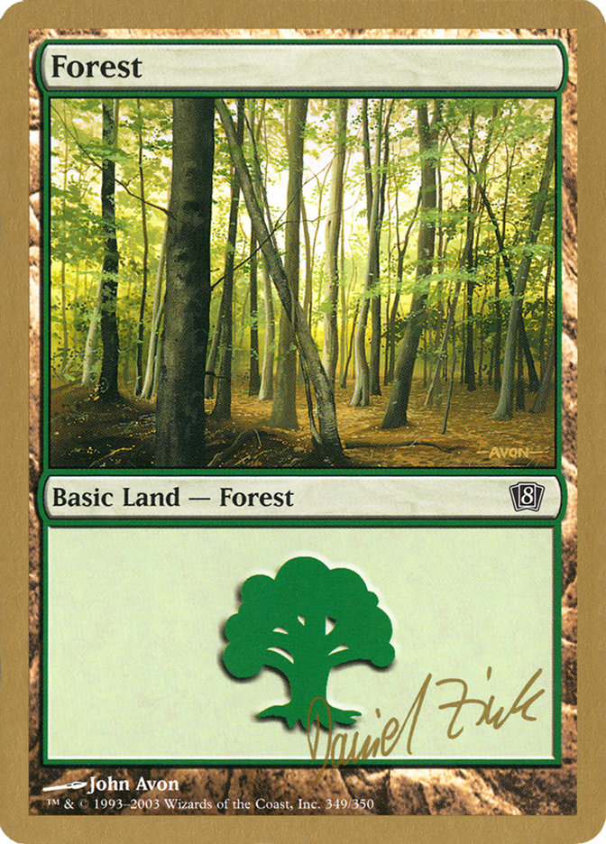 Forest (dz349) (Daniel Zink) [World Championship Decks 2003] | Gear Gaming Fayetteville