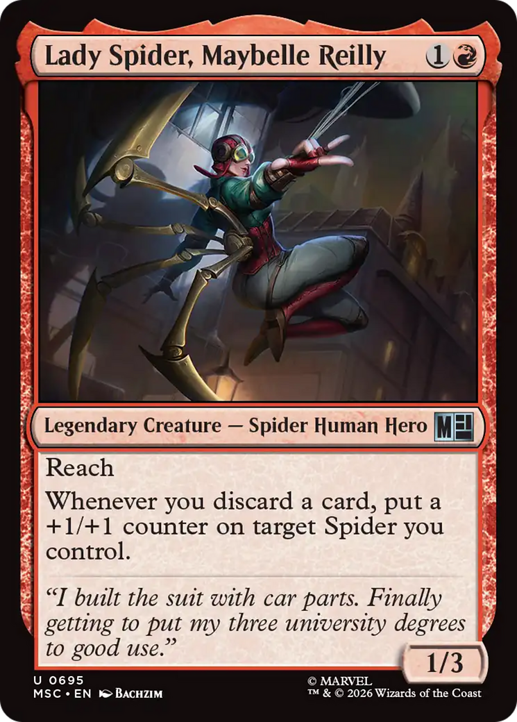 Lady Spider, Maybelle Reilly [Marvel Super Heroes Commander] | Gear Gaming Fayetteville