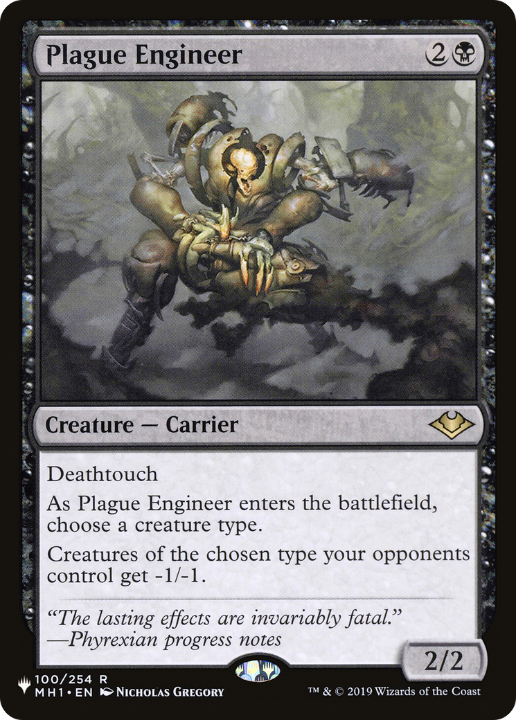 Plague Engineer [The List] | Gear Gaming Fayetteville