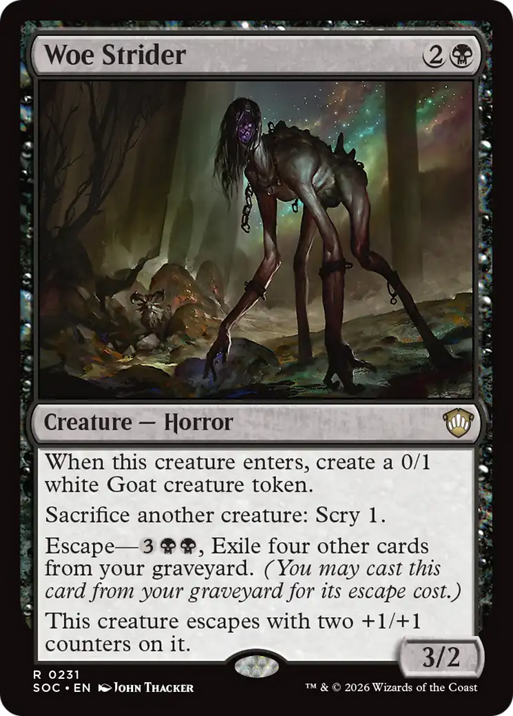 Woe Strider [Secrets of Strixhaven Commander] | Gear Gaming Fayetteville