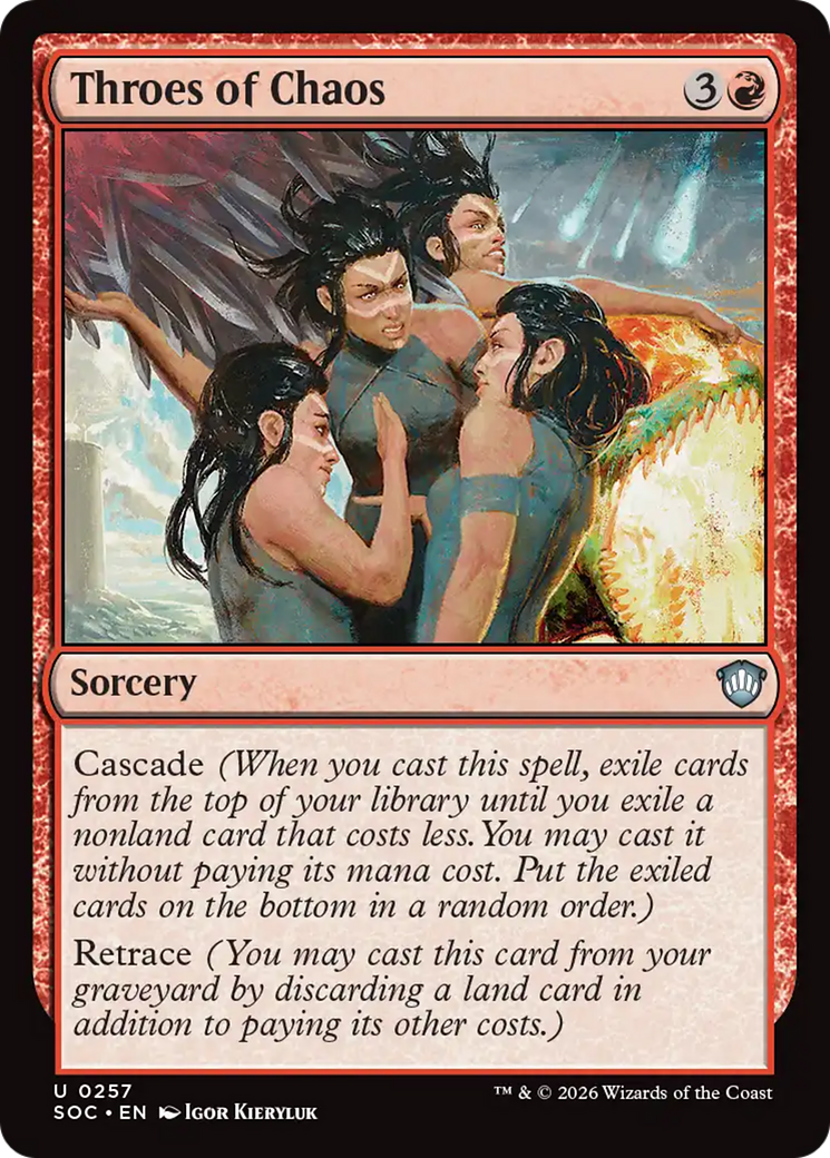 Throes of Chaos [Secrets of Strixhaven Commander] | Gear Gaming Fayetteville