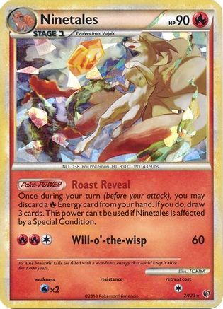 Ninetales (7/123) (Cracked Ice) [HeartGold & SoulSilver: Undaunted] | Gear Gaming Fayetteville