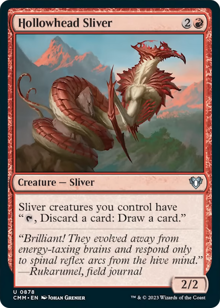 Hollowhead Sliver [Commander Masters] | Gear Gaming Fayetteville
