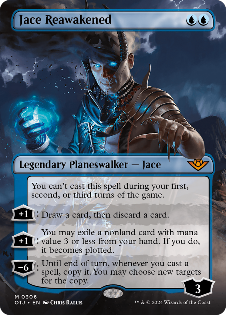 Jace Reawakened (Borderless) [Outlaws of Thunder Junction] | Gear Gaming Fayetteville