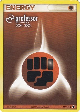 Fighting Energy (105/109) (2004 2005) [Professor Program Promos] | Gear Gaming Fayetteville