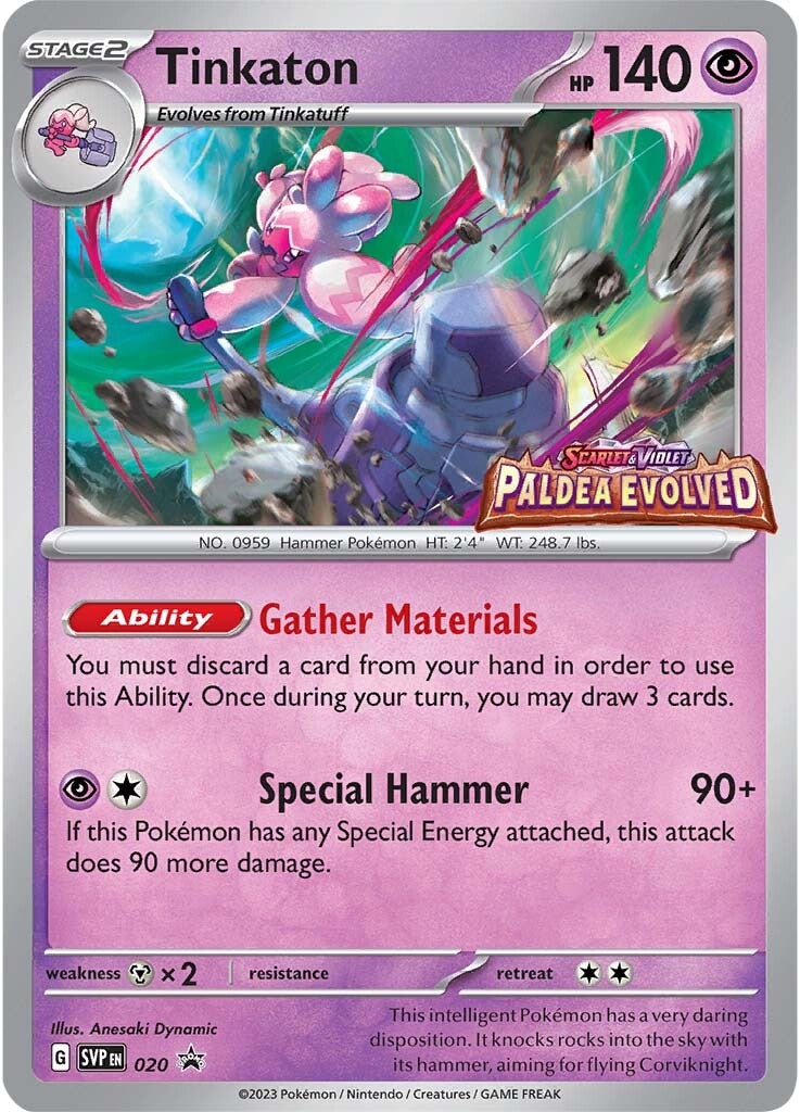 Tinkaton (020) [Scarlet & Violet: Black Star Promos] | Gear Gaming Fayetteville