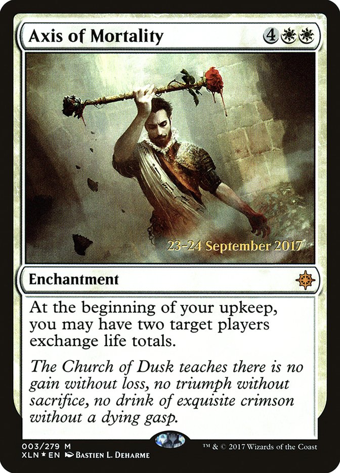 Axis of Mortality [Ixalan Prerelease Promos] | Gear Gaming Fayetteville