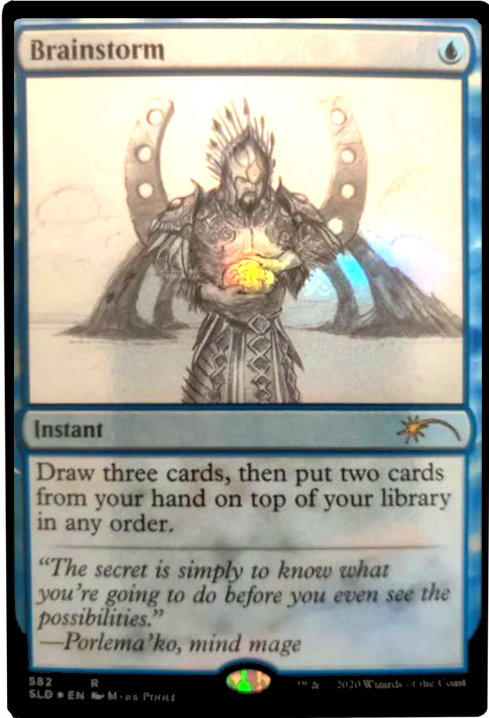 Brainstorm (Sketch) [Secret Lair Drop Promos] | Gear Gaming Fayetteville