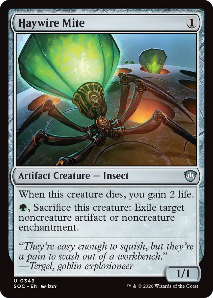 Haywire Mite [Secrets of Strixhaven Commander] | Gear Gaming Fayetteville