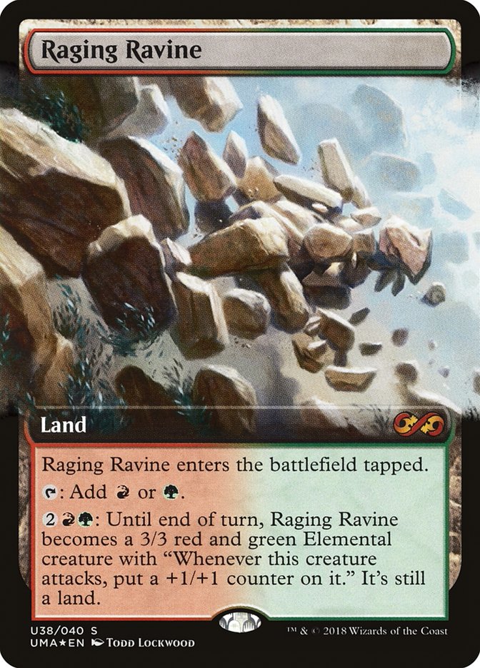 Raging Ravine (Topper) [Ultimate Masters Box Topper] | Gear Gaming Fayetteville