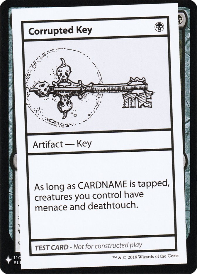 Corrupted Key [Mystery Booster Playtest Cards] | Gear Gaming Fayetteville