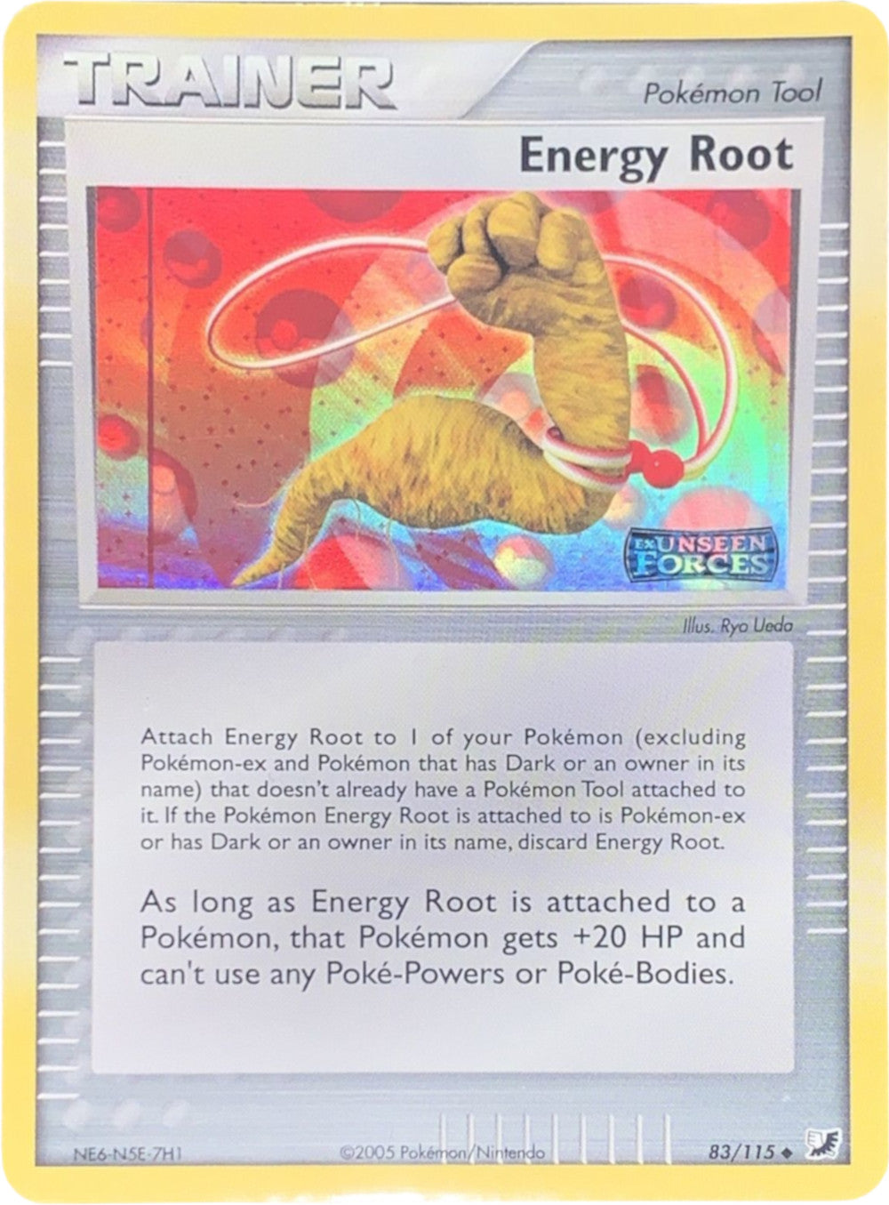 Energy Root (83/115) (Stamped) [EX: Unseen Forces] | Gear Gaming Fayetteville