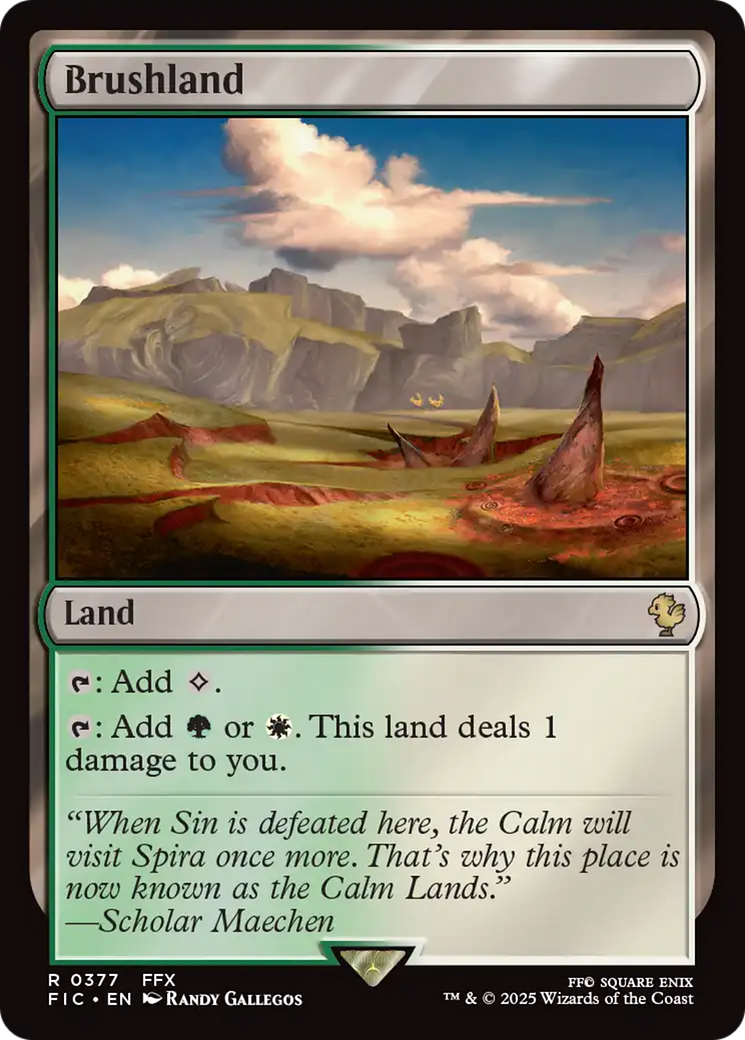 Brushland [FINAL FANTASY Commander] | Gear Gaming Fayetteville