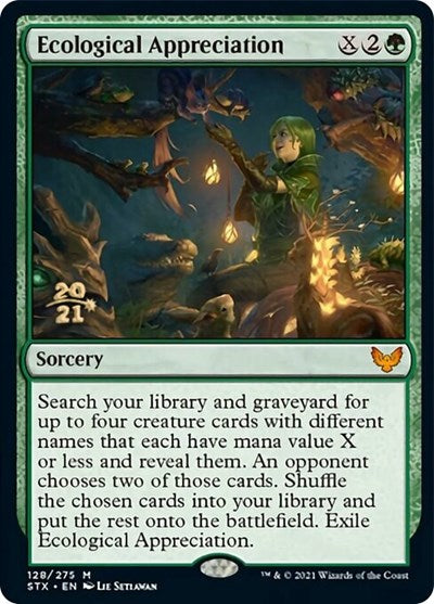 Ecological Appreciation [Strixhaven: School of Mages Prerelease Promos] | Gear Gaming Fayetteville